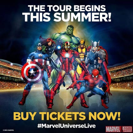 Marvel Live Tour
