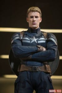 Chris Evans stars as Captain America