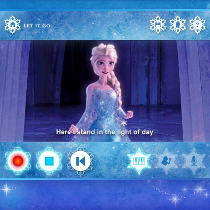 Frozen-Karaoke-App-Screenshot-1