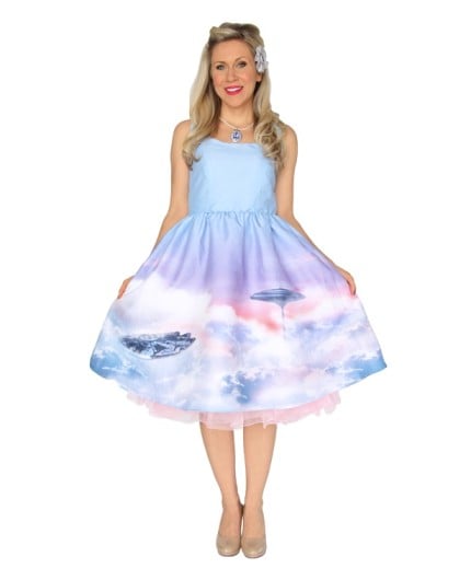 Cloud City Dress - You belong among the clouds with this dress.