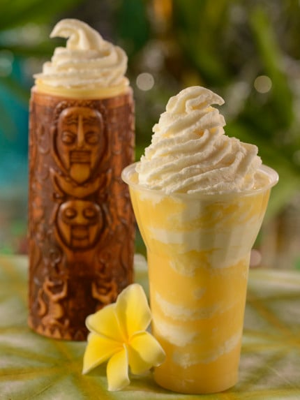 The perfect tropical treat for Disney's Polynesian Village Resort guests, the delicious Dole Whip soft serve and Dole Whip floats can be found at Pineapple Lanai outside the Great Ceremonial House. This walk-up window is the only dedicated spot for the Dole Whip outside of the Magic Kingdom. Disney's Polynesian Village Resort is located at Walt Disney World Resort in Lake Buena Vista, Fla. (Disney)