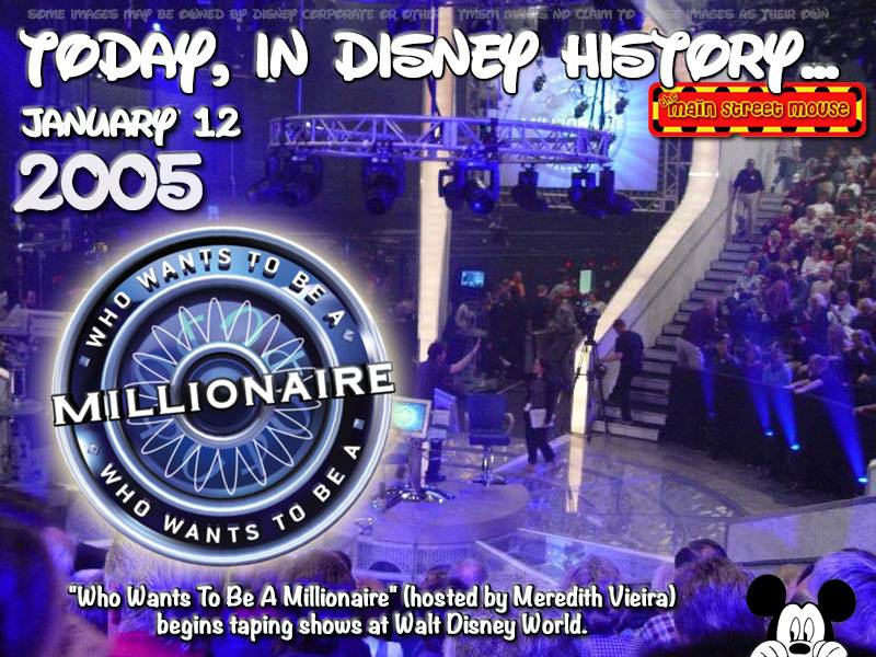 Today In Disney History January 12th