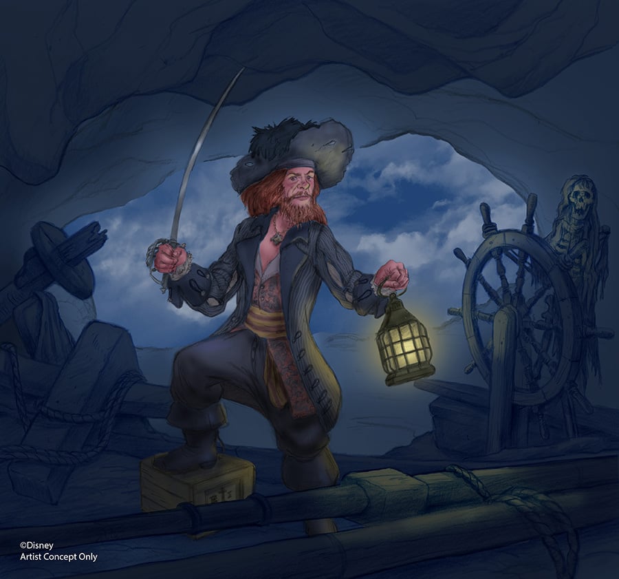 New Pirates Set to Join the Crew of Pirates of the Caribbean at Disneyland Paris July 24