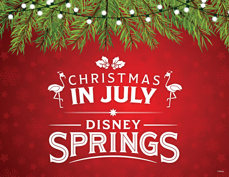 Christmas Joy and More at Disney Springs this July