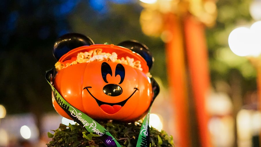 Halloween Time_Novelty_Mickey Pumpking Popcorn Bucket
