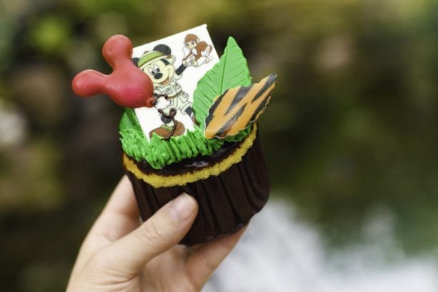 Safari Mickey Cupcake at Disney’s Animal Kingdom