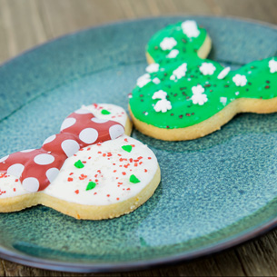 Mickey and Minnie Cookies at Disney Festival of Holidays