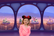 Disney Springs PhotoPass Studio - Inside Out Backdrop