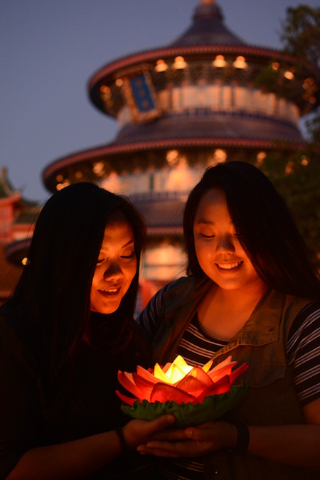 Glowing Lotus Photo from Photopass