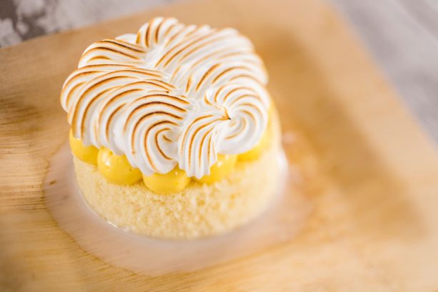 Passion Fruit Tres Leche at Spyglass Grill at Disney’s Caribbean Beach Resort