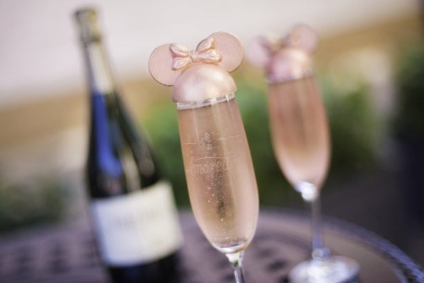 Millennial Pink Celebration Toast at Amorette’s Patisserie at Disney Springs
