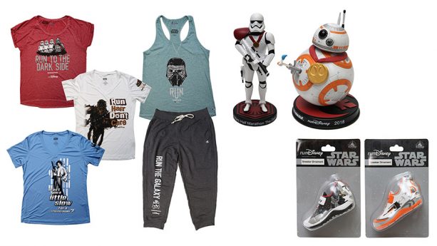 New tank tops, sweatpants, and Star Wars toys, Disney 2018 Star Wars Half Marathon