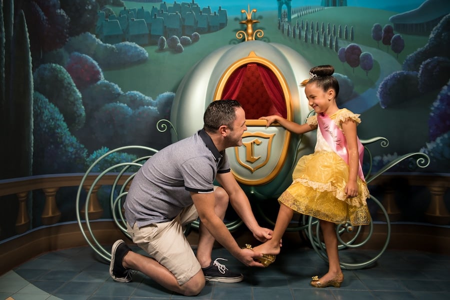 Magic Shot featuring Cinderella’s Fairy Godmother at Disney Springs