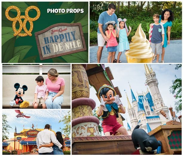 Photopass photo opportunities at Magic Kingdom Park
