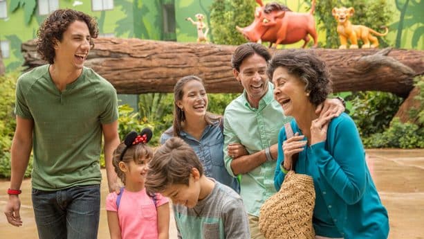 Family, together at Walt Disney World Resort