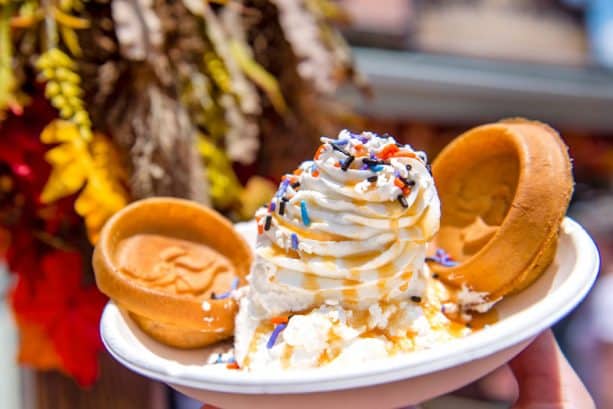 Zero Waffle Sundae at Sleepy Hollow for Mickey’s Not-So-Scary Halloween Party at Magic Kingdom Park