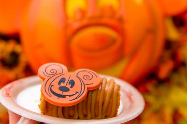 Pumpkin Cheesecake at Main Street Bakery for Mickey’s Not-So-Scary Halloween Party at Magic Kingdom Park