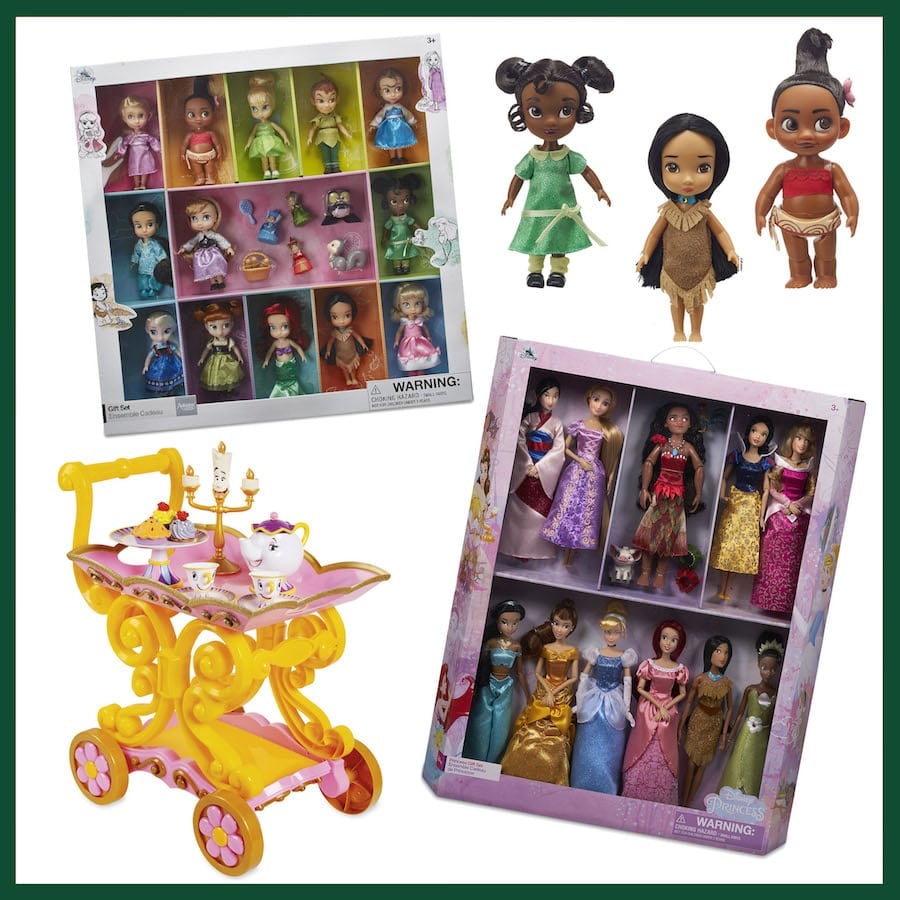 Doll Gift Sets and Beauty and the Beast ''Be Our Guest'' Singing Tea Cart Play Set from ShopDisney.com