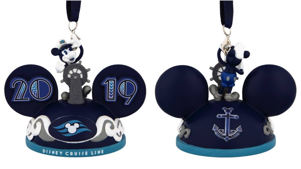 2019 Disney Cruise Line Mickey Ears Ornament