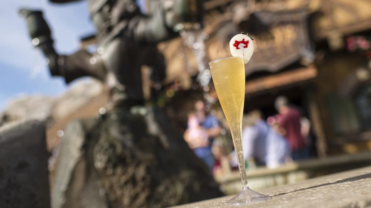 Now and Forever Slush from Gaston’s Tavern for Mickey & Minnie’s Surprise Celebration at Magic Kingdom Park