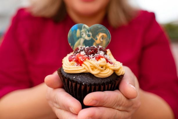 Valentine’s Day Cupcake from Fountain View at Epcot