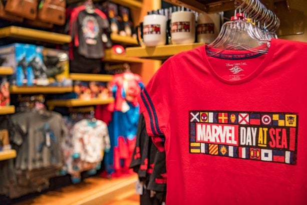 Marvel Day at Sea t-shirt