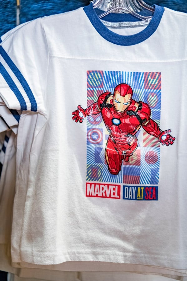 Iron Man Marvel Day at Sea t-shirt