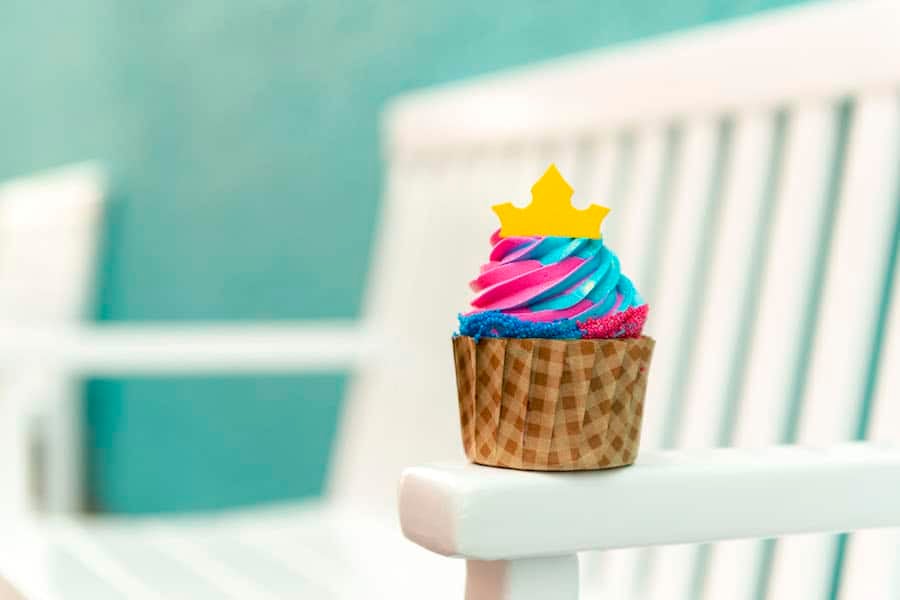 Aurora Cupcake at Intermission Food Court at Disney’s All-Star Music Resort