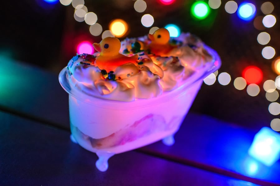 Bathtub Sundae found during Woody and Jessie at H2O Glow Nights at Typhoon Lagoon Water Park