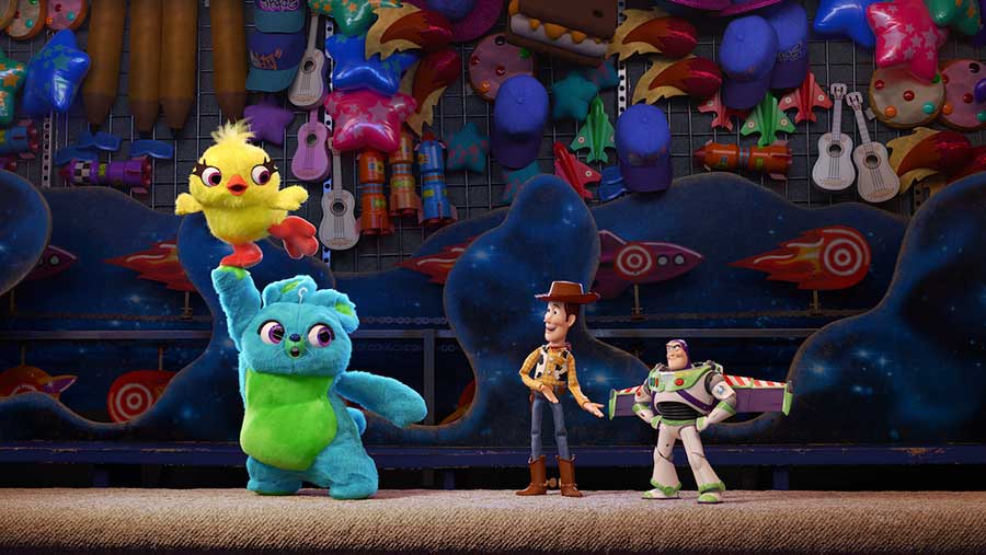 Woody and friends from “Toy Story 4”