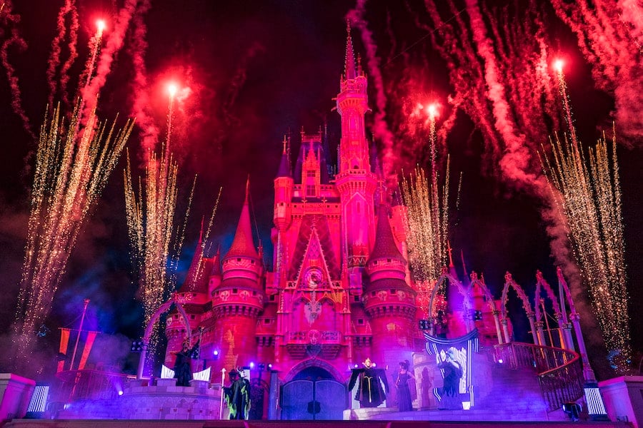 Disney Villains at Cinderella Castle