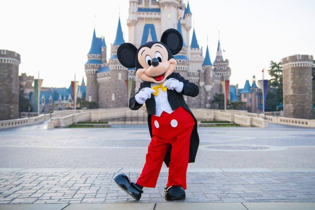 Mickey Mouse at Tokyo Disney Resort