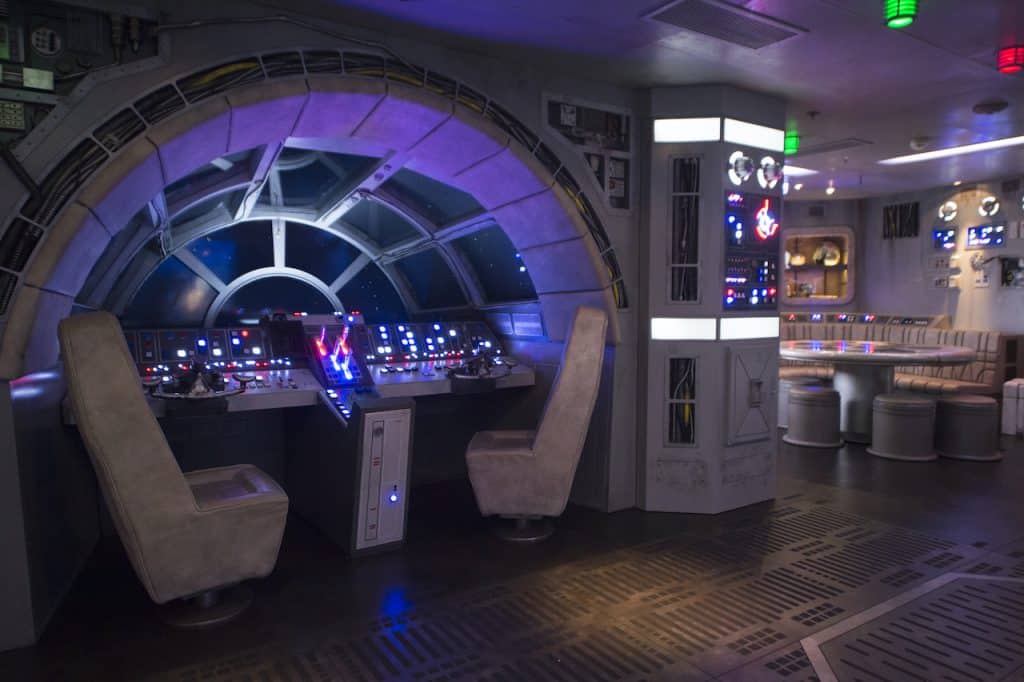 Pilot the Millenium Falcon inside Disney’s Oceaneer Club with Disney Cruise Line