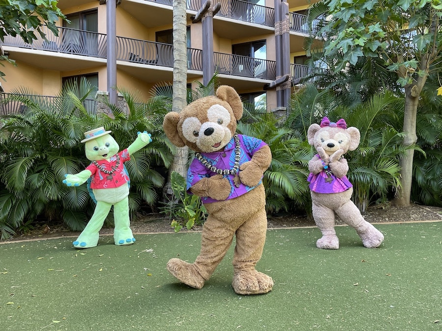 Duffy and friends at Aulani