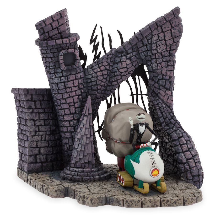 The Nightmare Before Christmas centerpiece with Jack Skellington