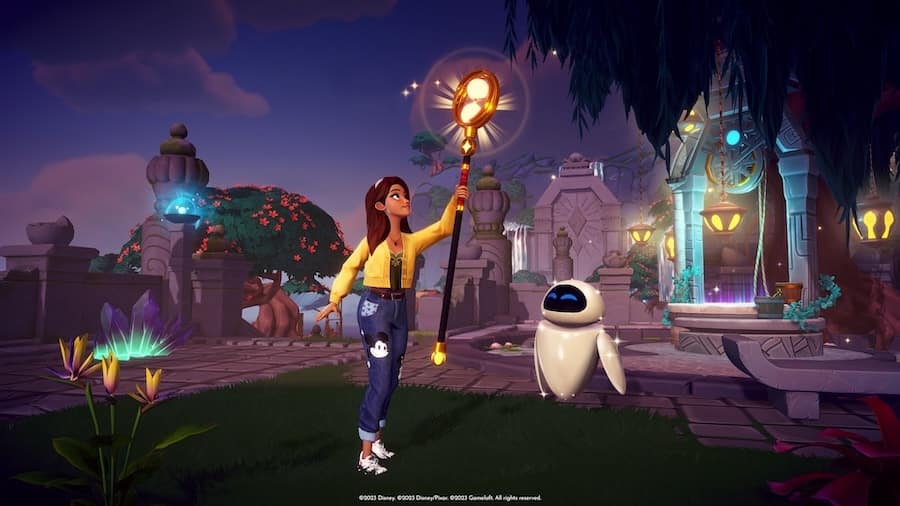 Meet EVE in the new Disney Dreamlight Valley: A Rift in Time expansion in Disney Dreamlight Valley