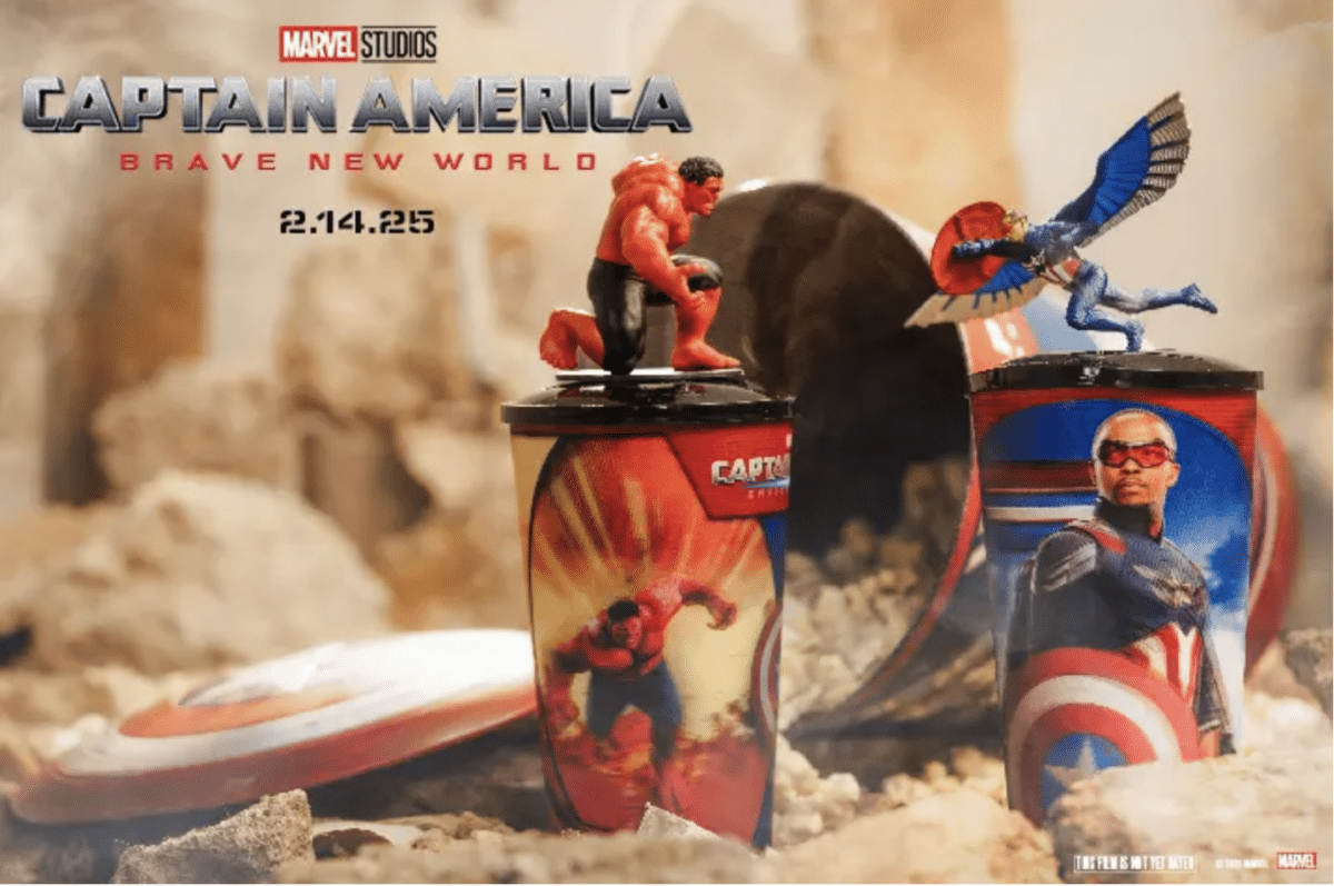 Captain America Brave New World Cups Regal | The Main Street Mouse Captain America Brave New World Cups Regal