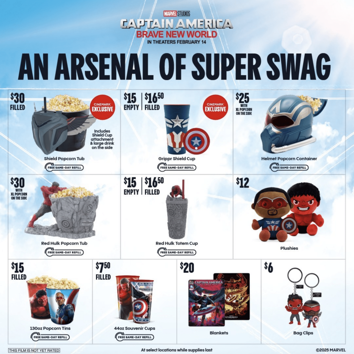 Cinemark Theaters CA Swag | The Main Street Mouse Cinemark Theaters Ca Swag