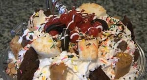 `kitchen sink sundae