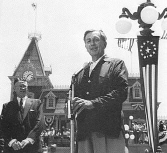 walt disneyland grand opening