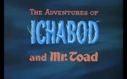 the adventures of ichabod and mr toad title card