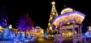christmas tree and decorations