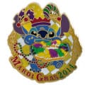 Mardi Gras Stitch Pin | The Main Street Mouse Mardi Gras Stitch Pin