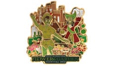 Epcot International Flower Garden Festival 2014 Peter Pan and Hook