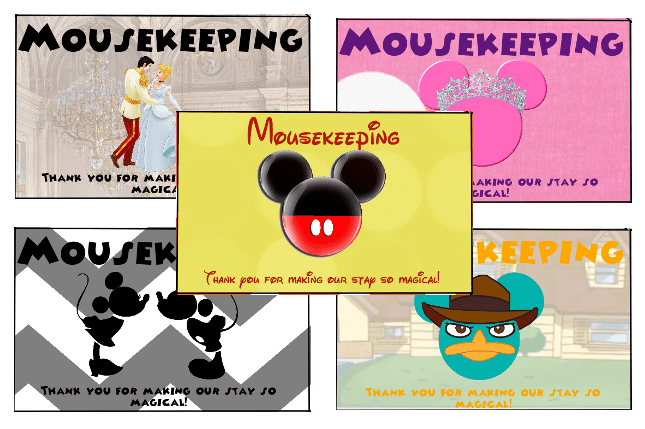 Mousekeeping Collage