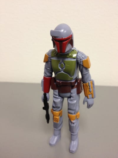 The most feared bounty hunter in the galaxy…