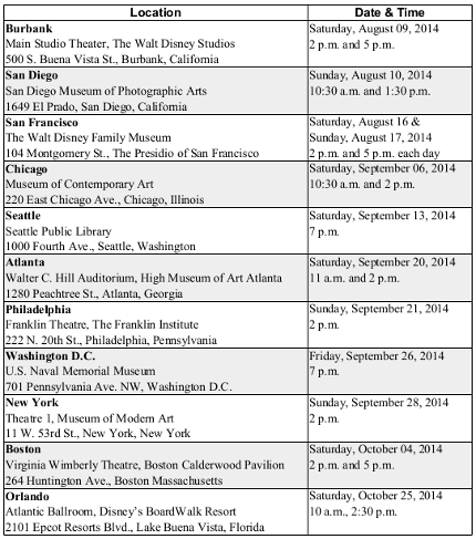 D23 Dates | The Main Street Mouse D23 Dates