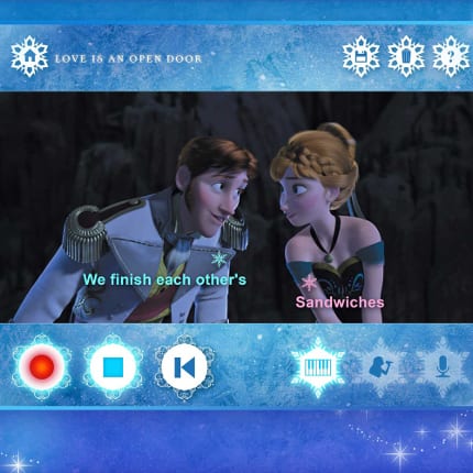 Frozen-Karaoke-App-Screenshot-2