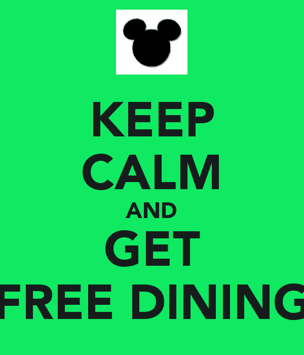 Walt Disney World Resort FREE DINING Offer For Disney Chase Visa Card