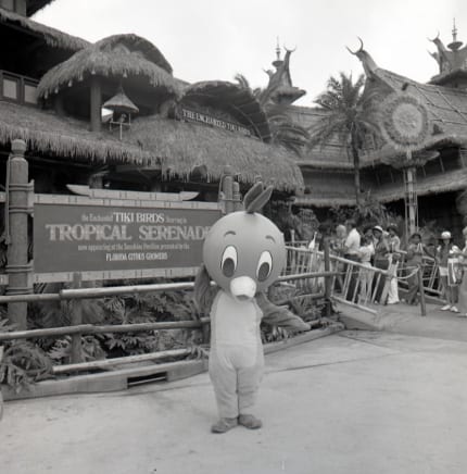orangebirdtikiroom01 | The Main Street Mouse Orange bird tiki room 01